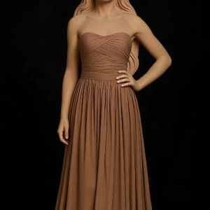 فستان سهر شيفون دربيه جلكسي 0020