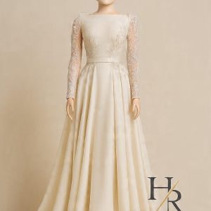 فستان "نور اللؤلؤ"